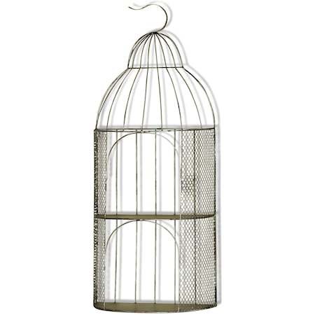 Bird Cage Hanging Wall Art